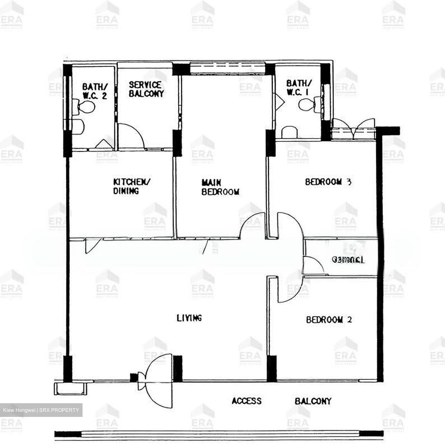 Blk 616 Woodlands Avenue 4 (Woodlands), HDB 4 Rooms #556201211